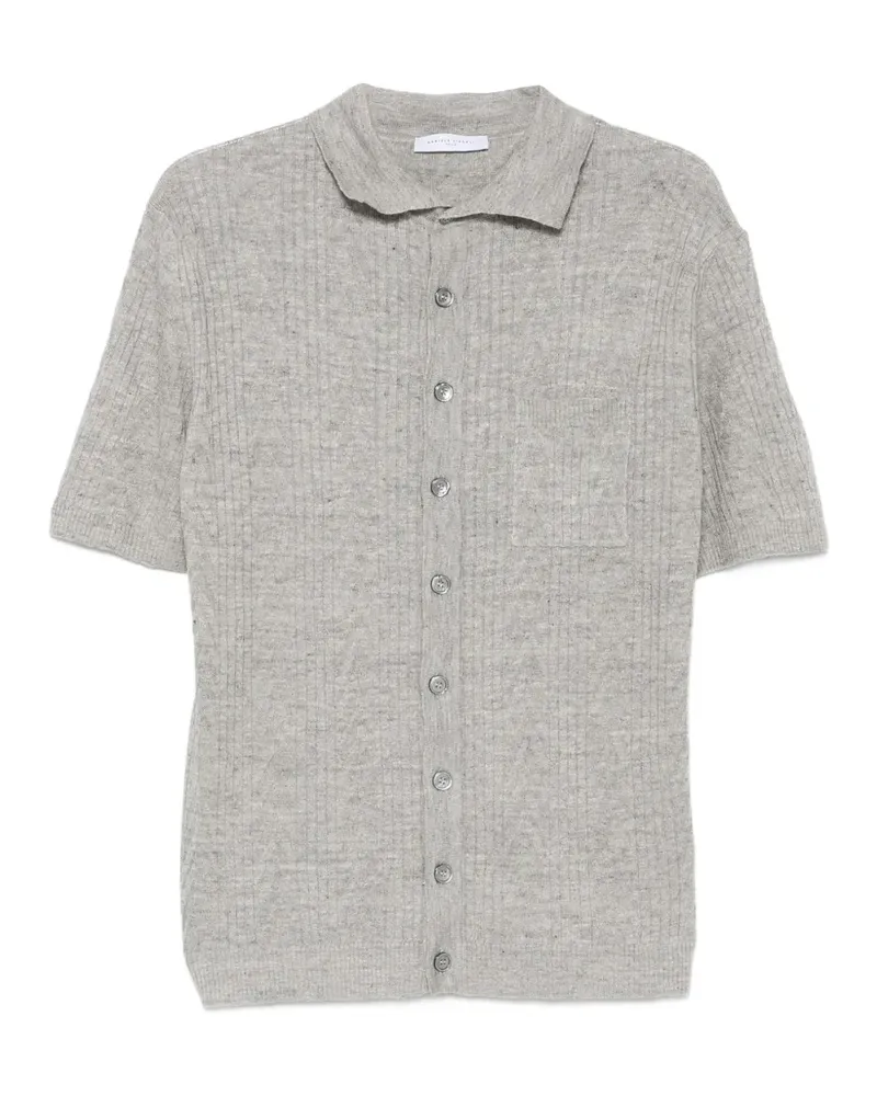 Daniele Fiesoli Gerippte Jacke mit Knöpfen - Grau Grau