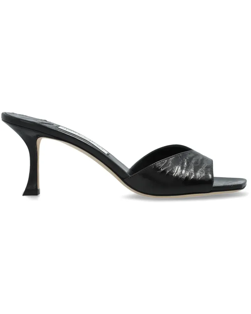 Jimmy Choo Skye Mules 70mm - Schwarz Schwarz