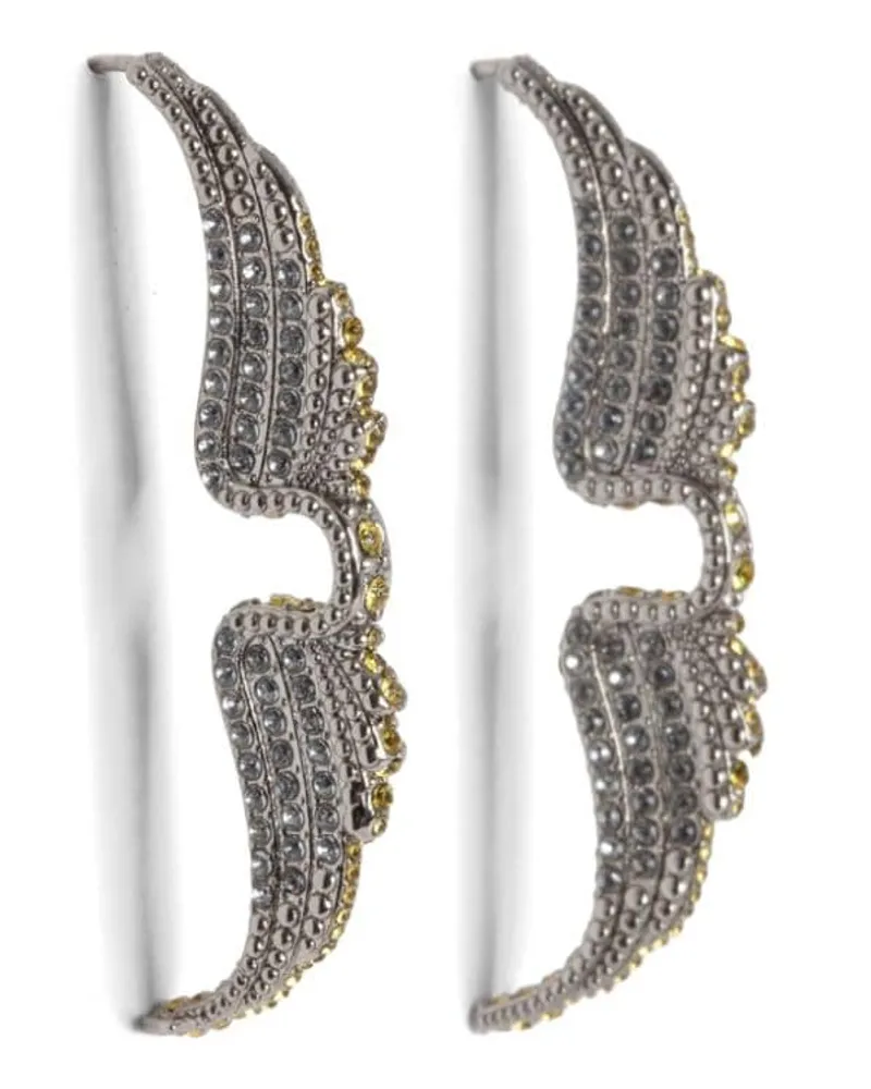 Zadig & Voltaire Rock Ohrringe - Silber Silber