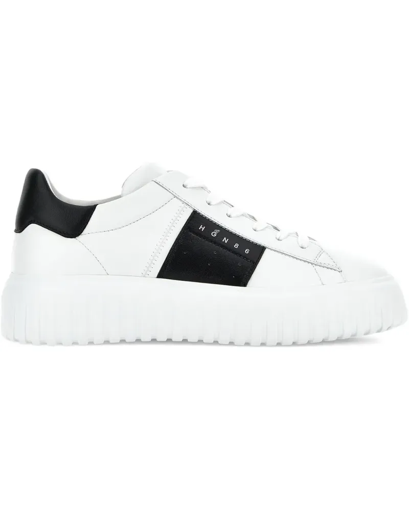 Hogan H-Stripes Sneakers - Weiß Weiß