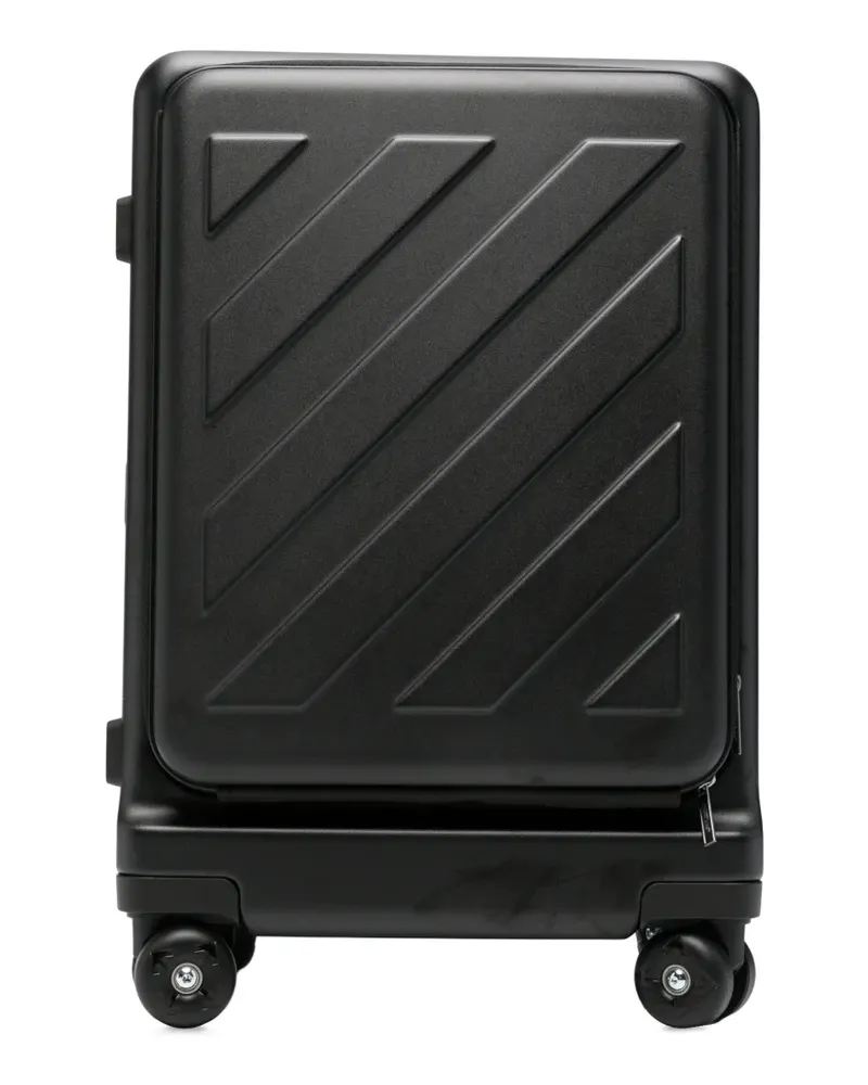 OFF-WHITE For Travel Gepäckstück mit Prägung - Schwarz Schwarz