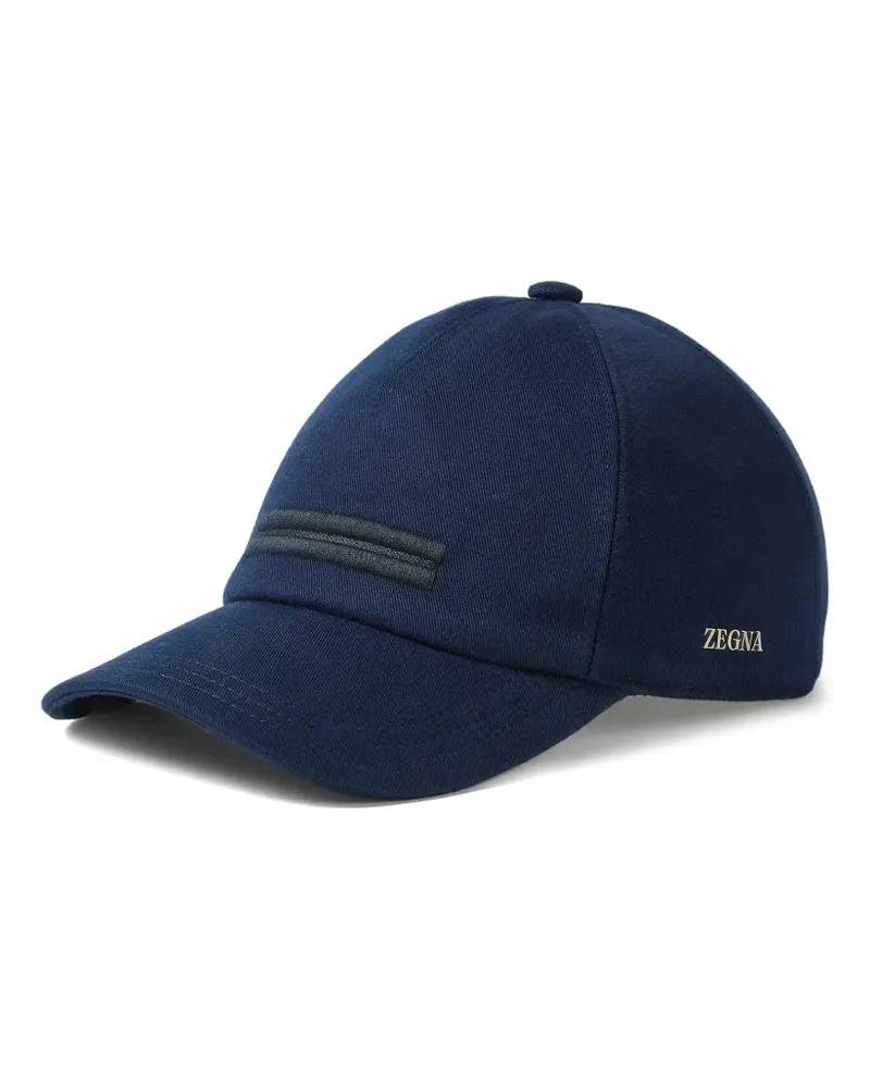 Ermenegildo Zegna Baseballkappe aus Baumwolle - Blau Blau