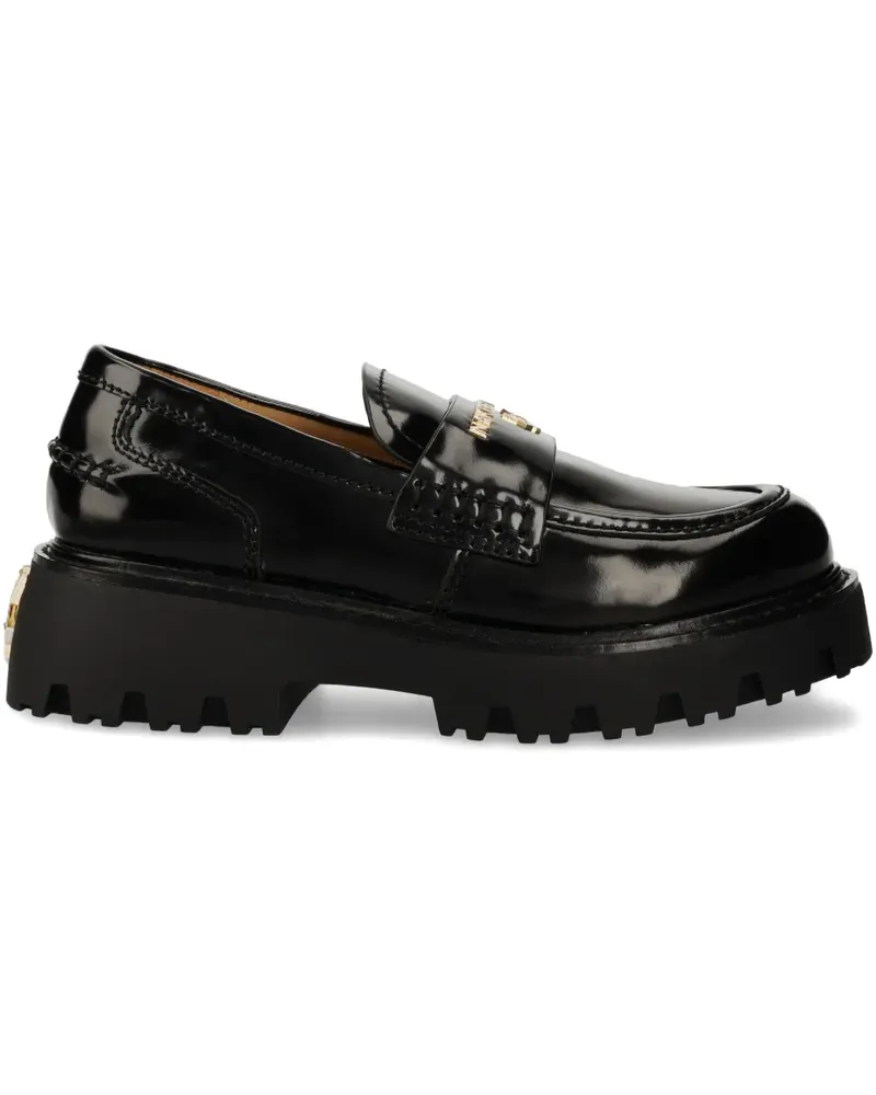Naked Wolfe Loafer mit Plateau - Schwarz Schwarz