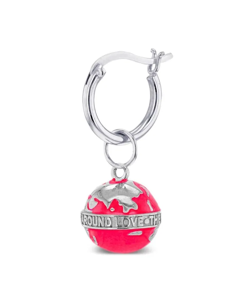 True Rocks Globe Ohrring - Silber Silber