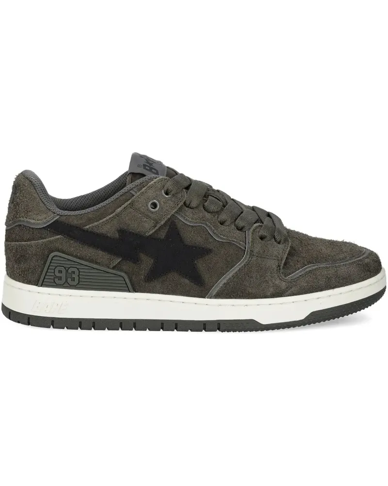 BAPE Star-93 Sneakers aus Wildleder - Grün Grün