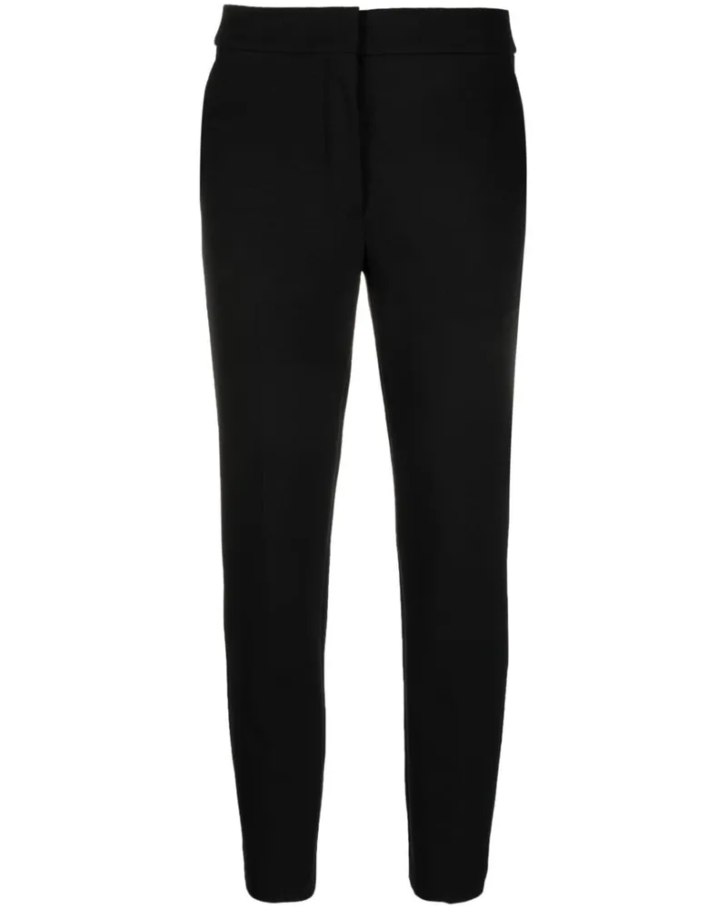 Max Mara Cropped-Hose mit hohem Bund - Schwarz Schwarz