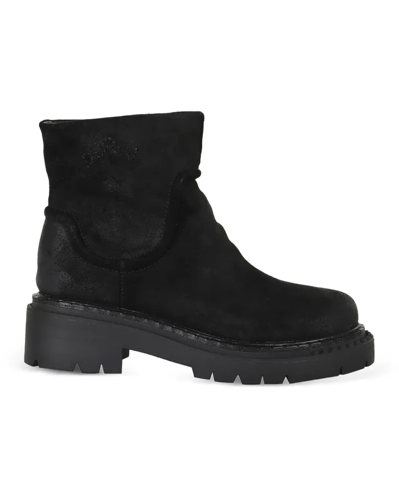 ash Duffie Stiefeletten mit Stickerei - Schwarz Schwarz
