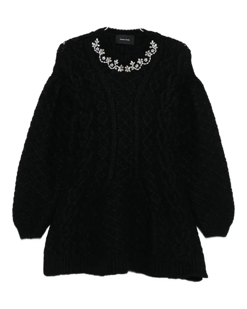 Simone Rocha embellished sweater - Schwarz Schwarz