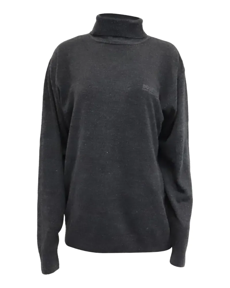 HUGO BOSS 2020s turtleneck sweater - Schwarz Schwarz