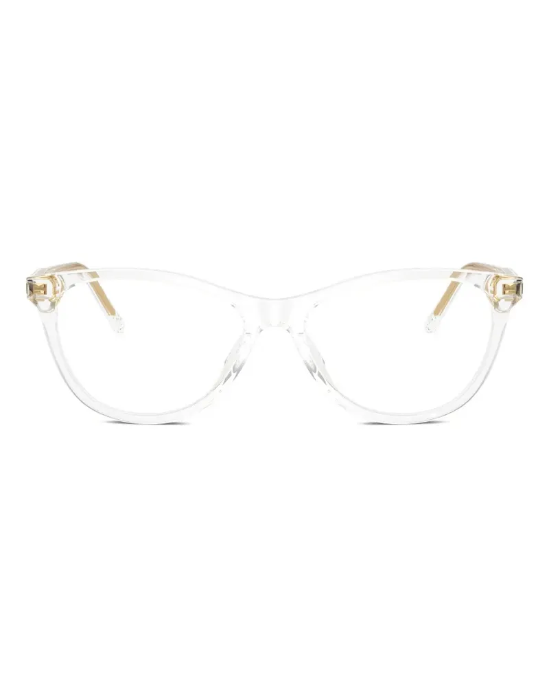 Dolce & Gabbana Cat-Eye-Brille - Weiß Weiß