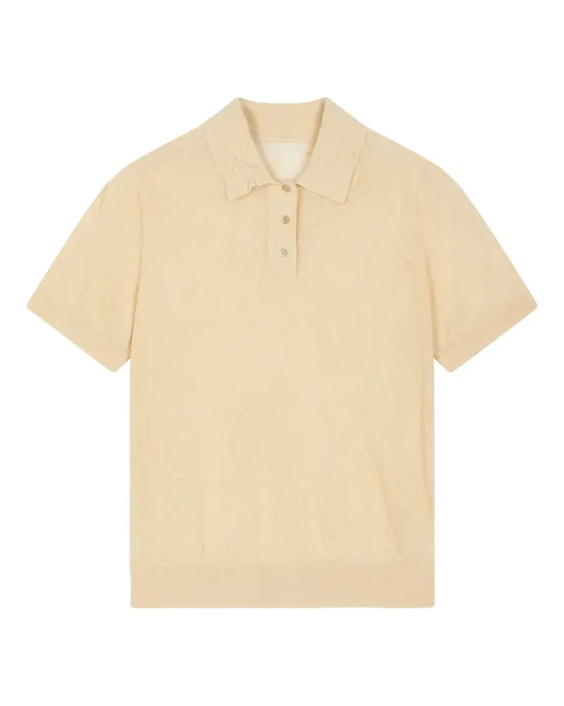 JNBY Kurzärmeliges Poloshirt aus Jacquard - Nude Nude