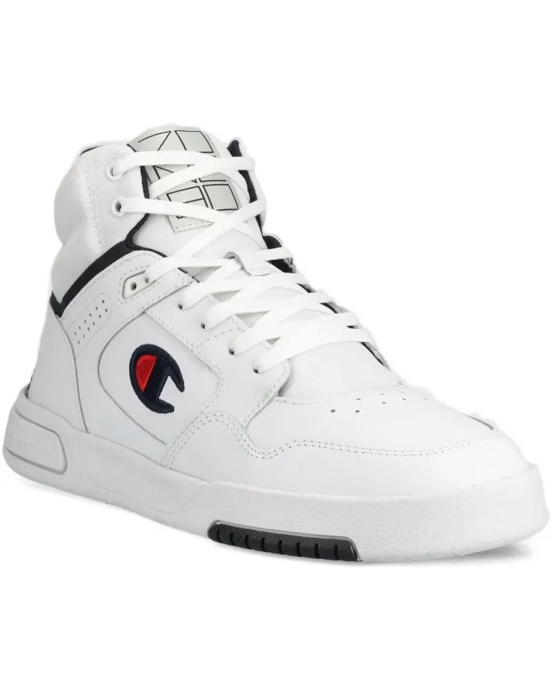 Champion High-Top-Sneakers aus Leder - Weiß Weiß