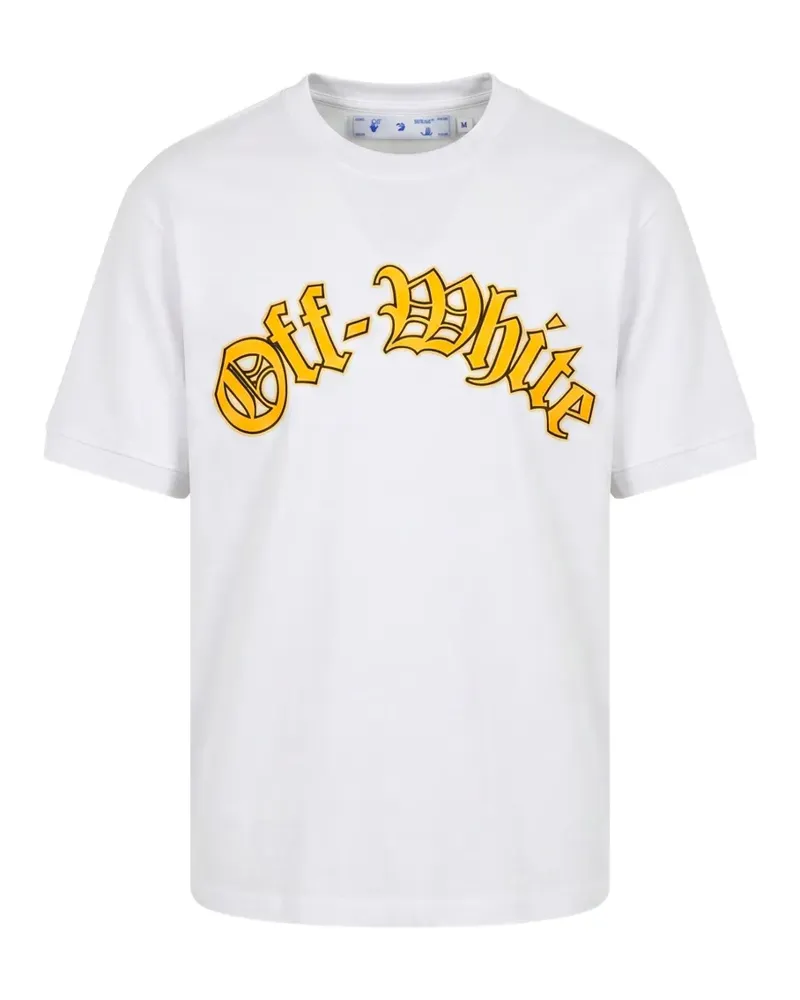 OFF-WHITE T-Shirt mit grafischem Print - Weiß Weiß