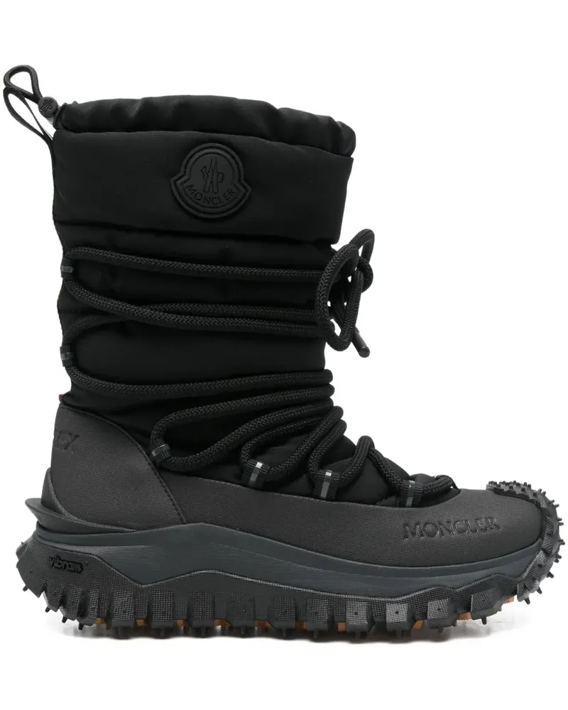 Moncler Trailgrip Après Stiefel - Schwarz Schwarz