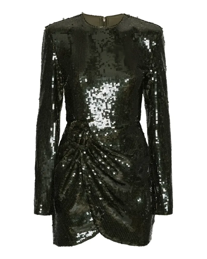 ROTATE Birger Christensen Minikleid mit Pailletten - Grün Grün