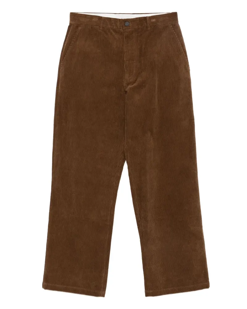 Dunst Straight-Leg-Hose aus Cord - Braun Braun