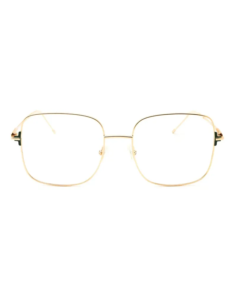 HUGO BOSS Brille mit eckigem Gestell - Gold Gold