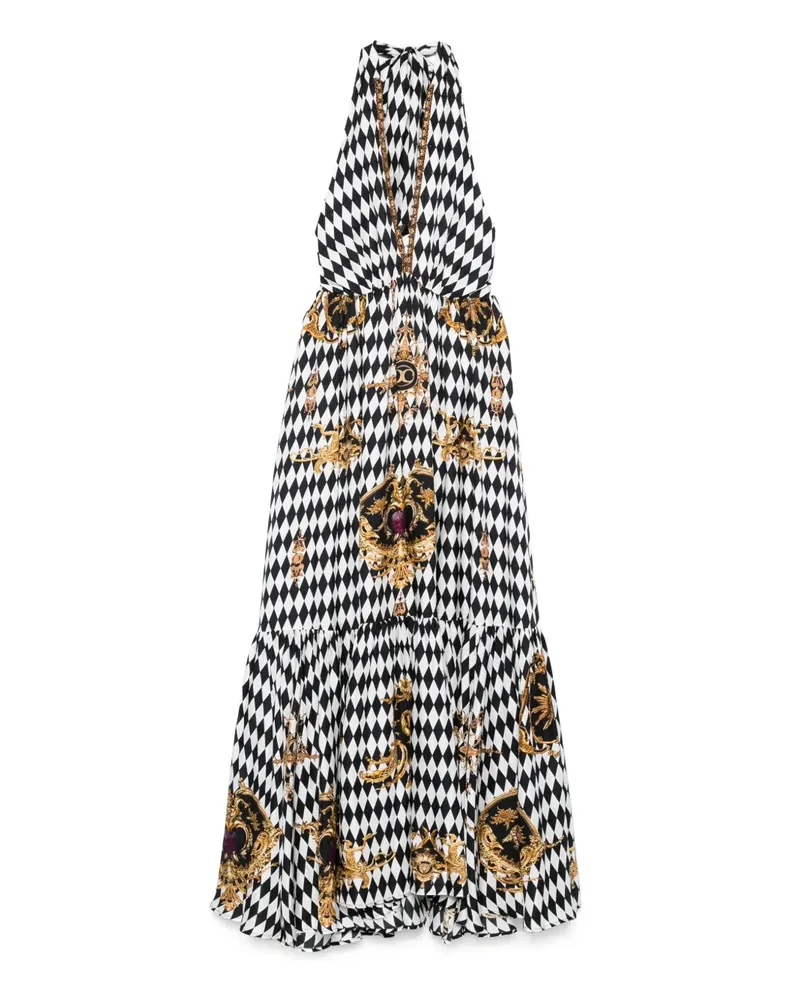 Camilla Monarchy Mania Maxikleid - Schwarz Schwarz