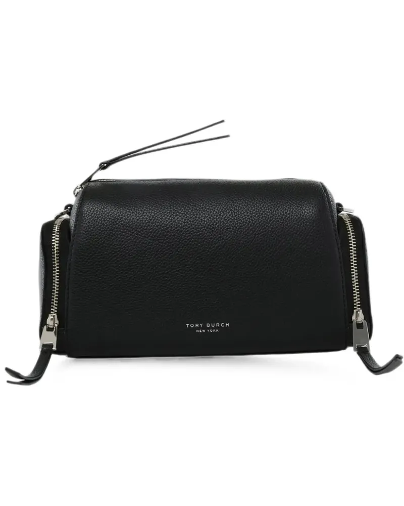 Tory Burch mini Perry Voyager grained-leather cross body bag - Schwarz Schwarz