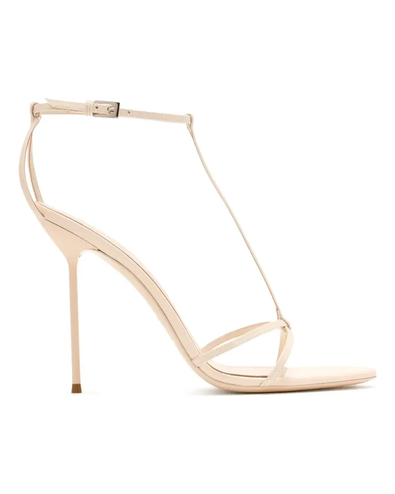 Paris Texas Lidia T-strap heeled sandals - Nude Nude