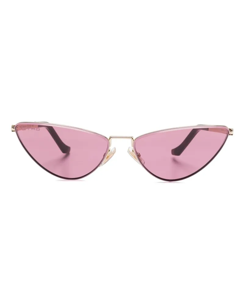 Etro Sonnenbrille mit Cat-Eye-Gestell - Gold Gold