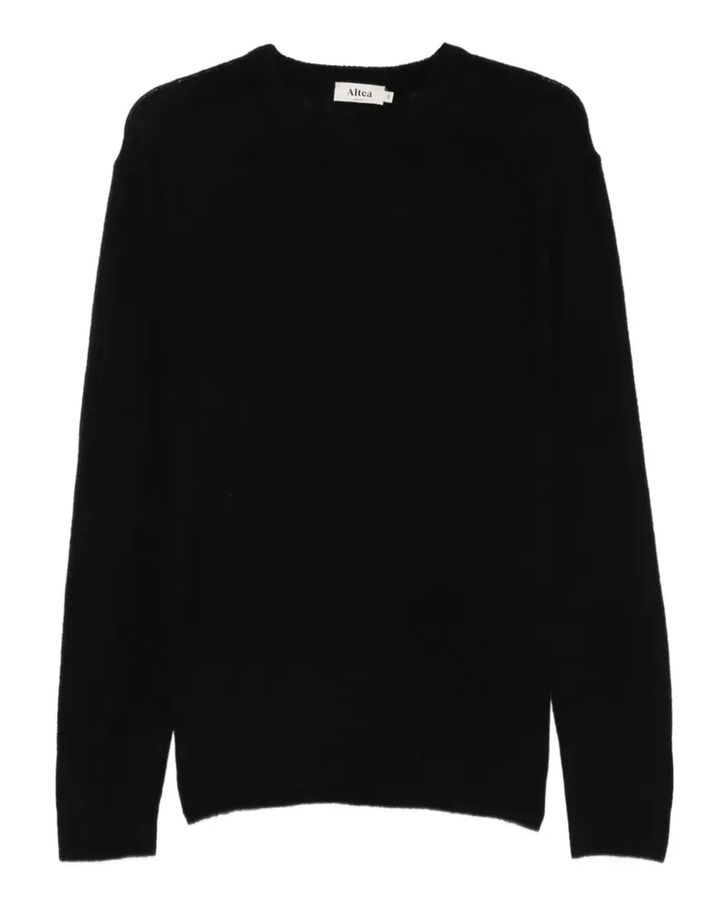 Altea Pullover mit rundem Ausschnitt - Schwarz Schwarz