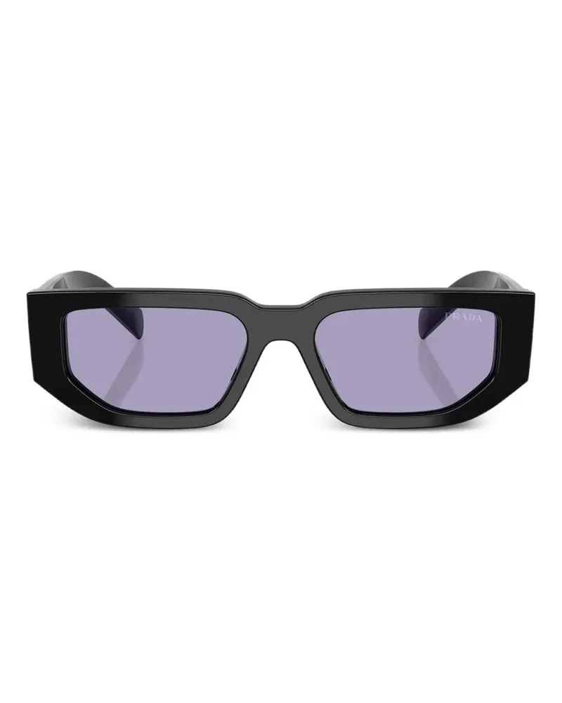 Prada rectangle-frame sunglasses - Schwarz Schwarz