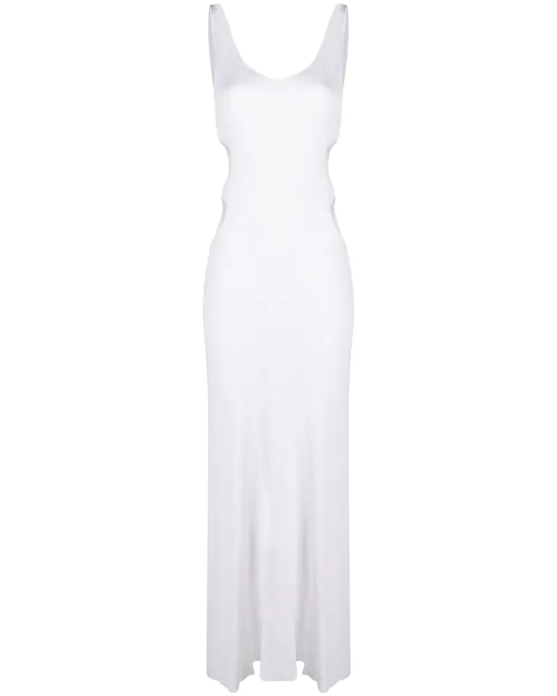 Chloé Ärmelloses Maxikleid - Weiß Weiß