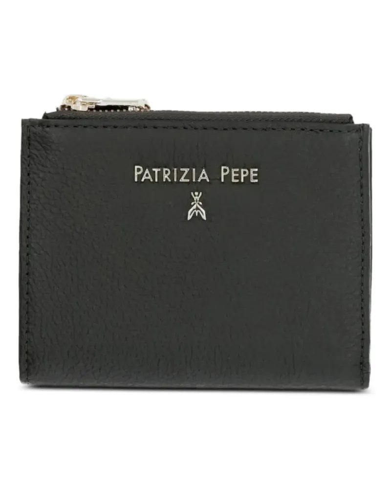 Patrizia Pepe logo-plaque pebbled wallet - Grün Grün