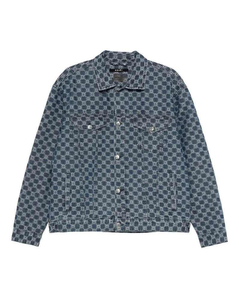 ksubi Klassiche Oh G Jeansjacke - Blau Blau