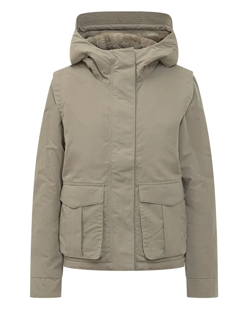 K-Way Ideler Kapuzenjacke - Nude Nude