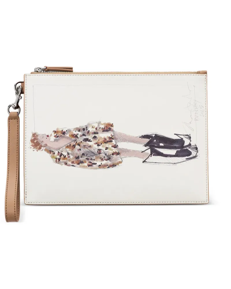 Marc Jacobs Portmonnaie mit Handgelenkschlaufe - Nude Nude