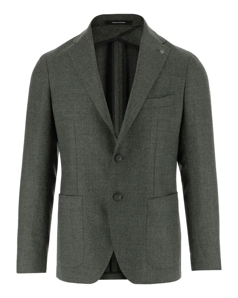 Tagliatore Sakko mit aufgesetzten Taschen - Grau Grau