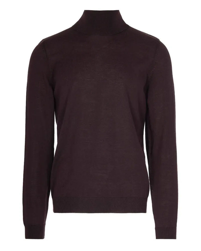 HUGO BOSS Pullover mit Rollkragen - Braun Braun