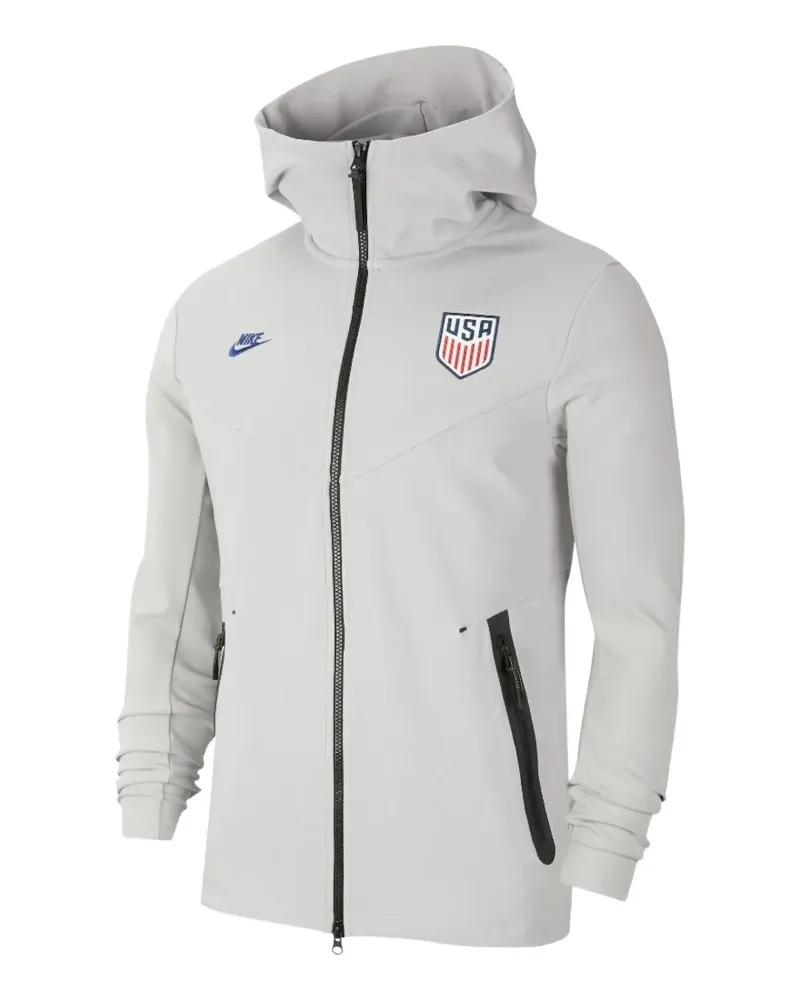 Nike USMNT Tech Pack Kapuzenjacke - Grau Grau