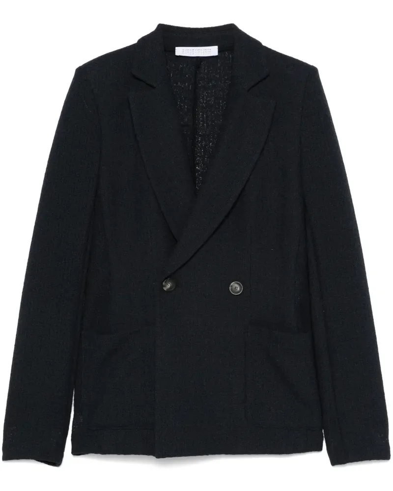 Harris Wharf London Zweifarbiger Blazer - Blau Blau