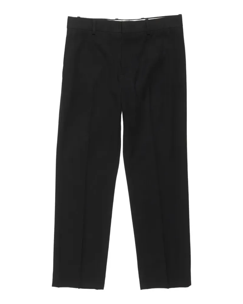 Acne Studios Klassische Cropped-Hose - Schwarz Schwarz