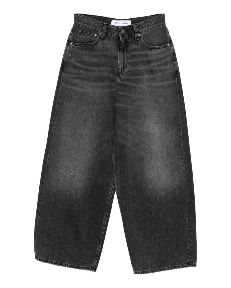 Won Hundred Lyon Slop jeans - Schwarz Schwarz