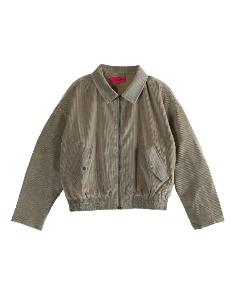 The Elder Statesman corduroy overshirt - Braun Braun