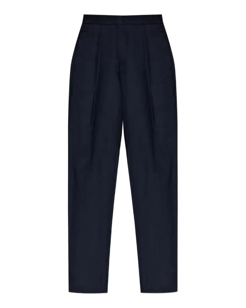 Giorgio Armani pleated trousers - Blau Blau