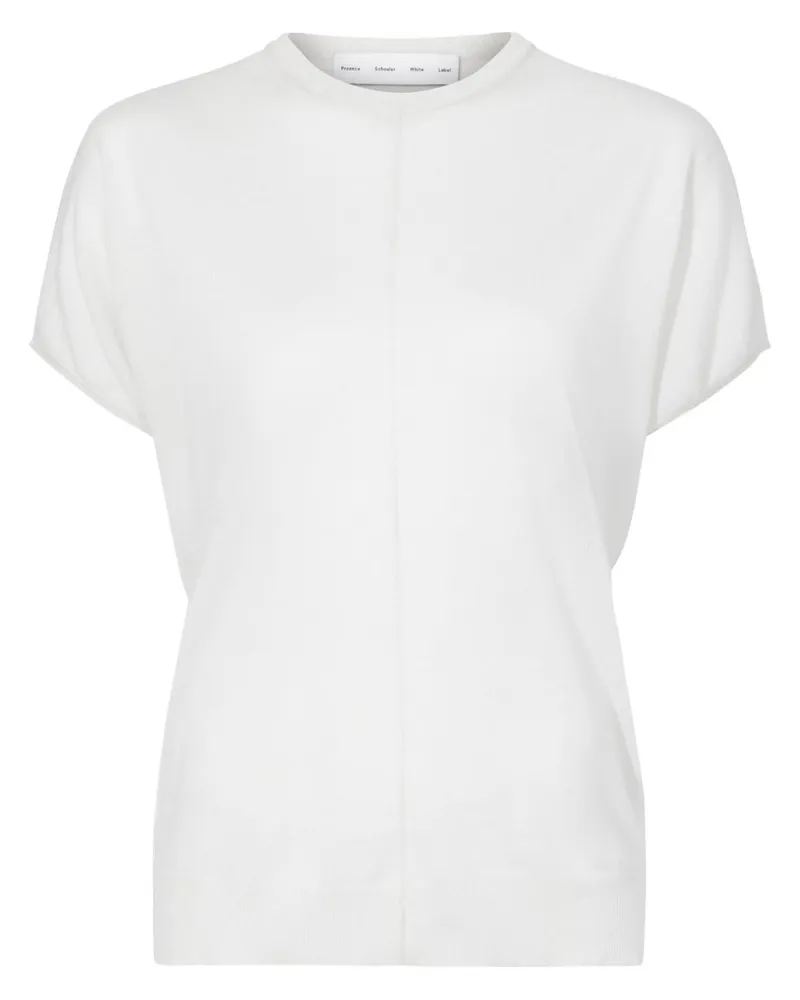 Proenza Schouler Ares Strickoberteil - Weiß Weiß