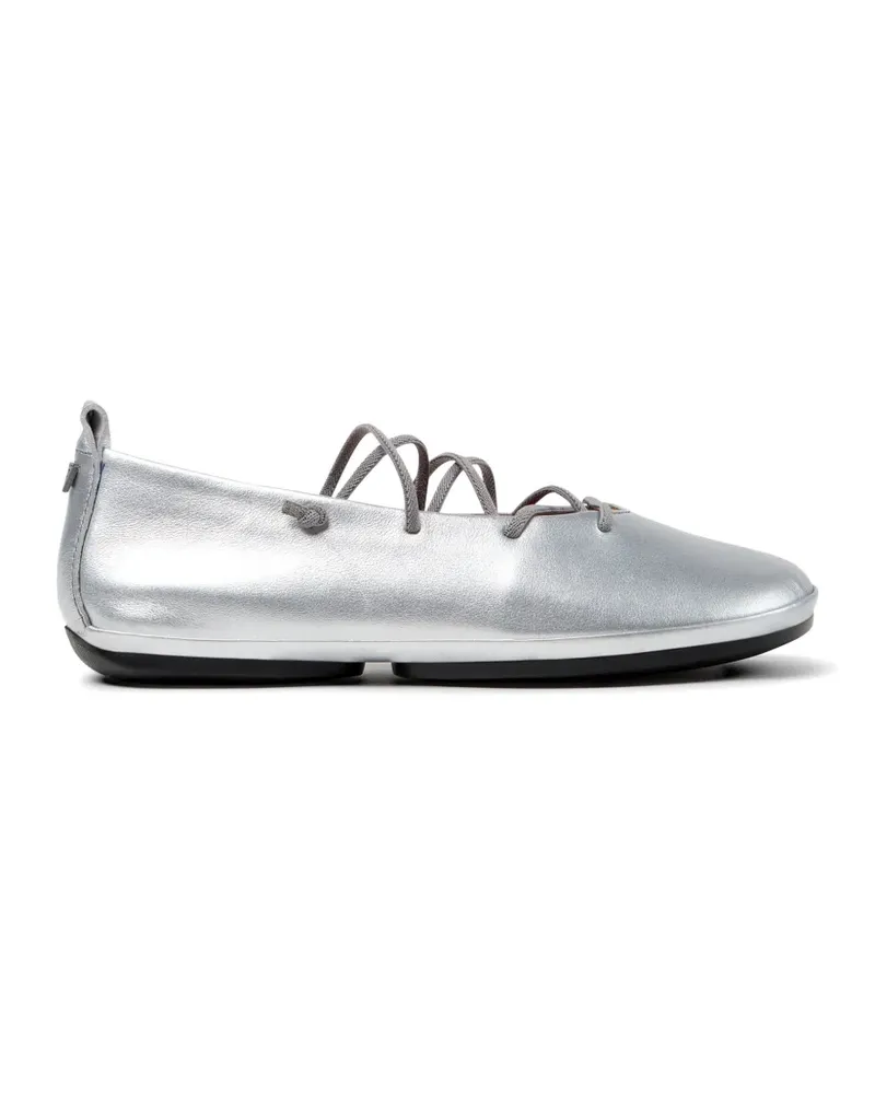 Camper Right Nina Ballerinas - Silber Silber