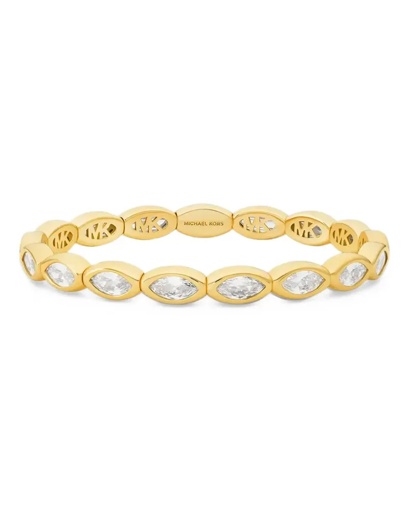 Michael Kors marquise stone tennis bracelet - Gold Gold