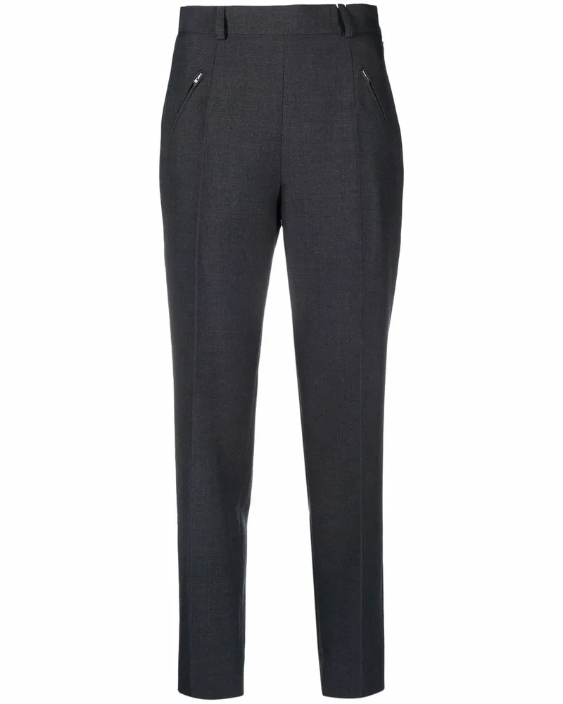 Maison Margiela Schmale Taillenhose - Grau Grau