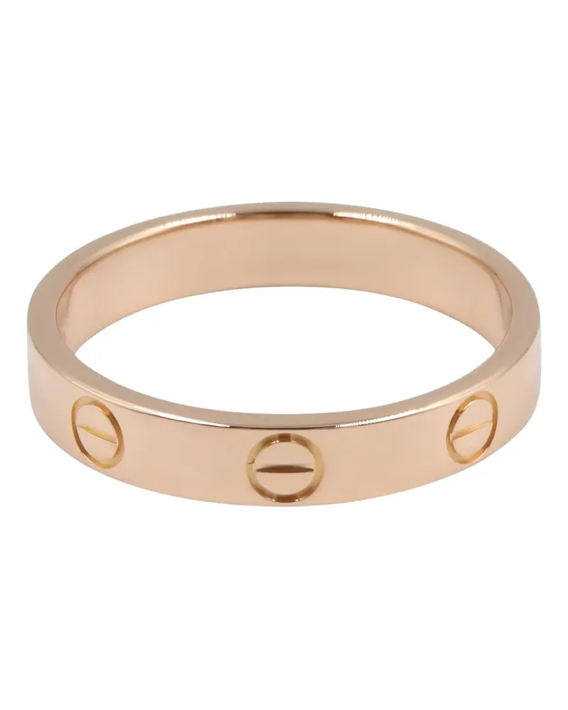 Cartier 18kt mini Love Rotgoldring - Rosa Rosa