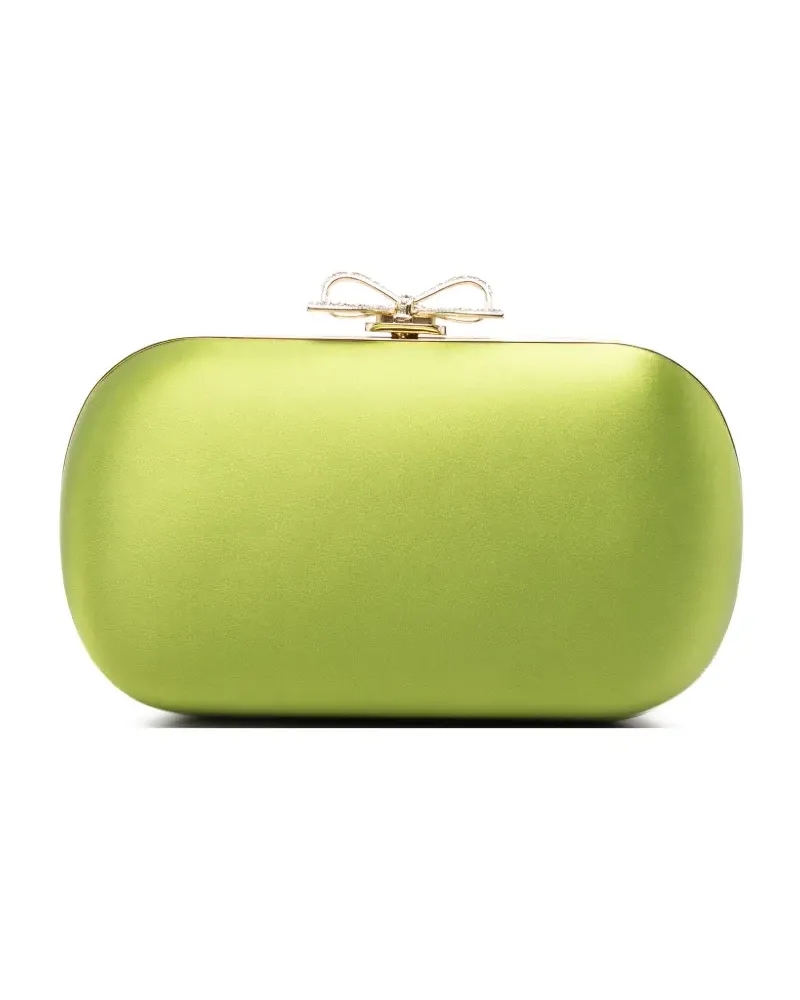 Self-Portrait Green Clutch - Grün Grün