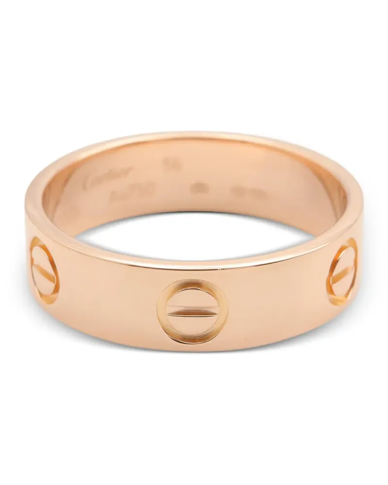 Cartier 2010s Love screw-detail ring - Rosa Rosa