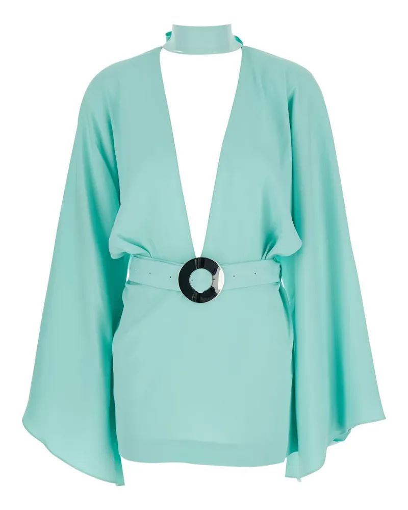 Taller Marmo Florida Minikleid - Blau Blau