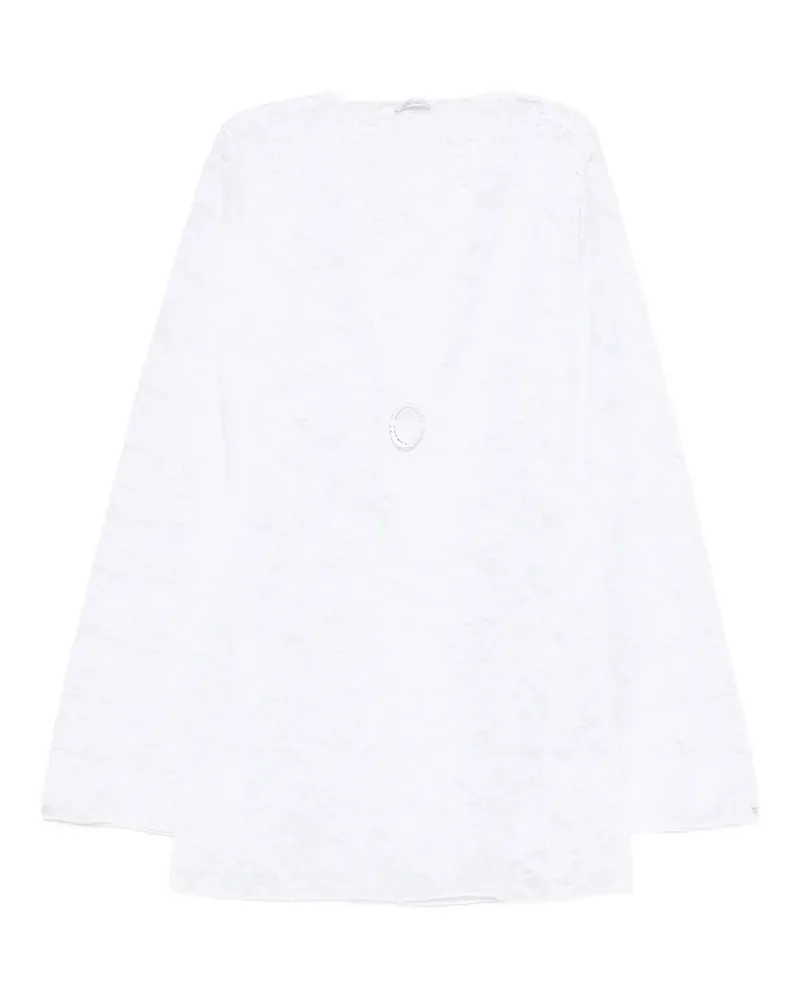 Oséree lace beach dress - Weiß Weiß