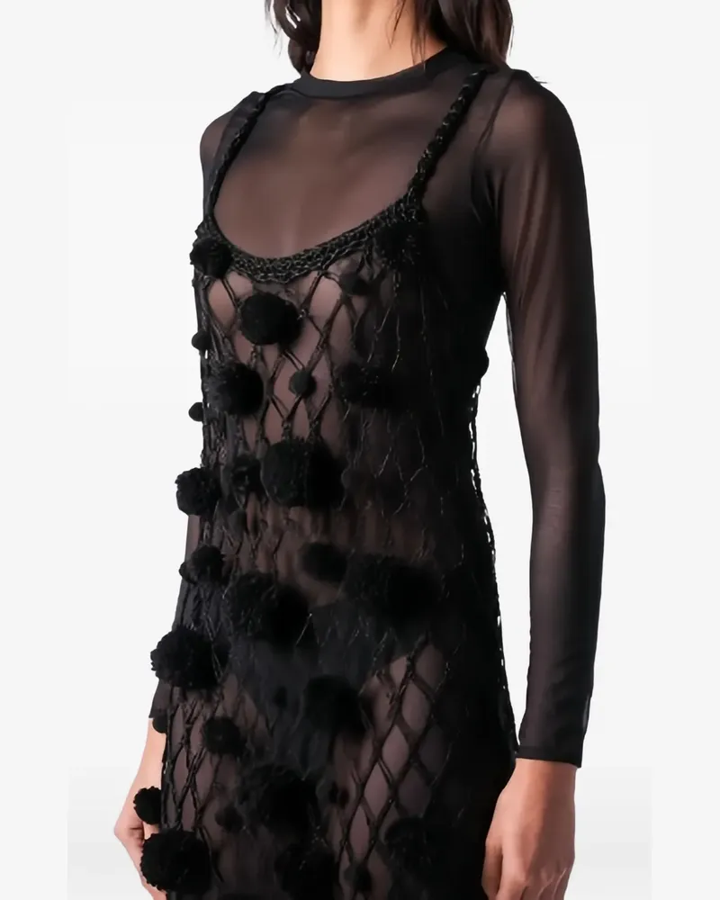BLESS Eterno two-piece maxi dress - Schwarz Schwarz